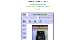 Desktop Screenshot of antiquegasstoves.com